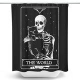 The World (Edu.Ely) - Shower Curtain