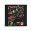 The World of Dinosaurs - Canvas Print