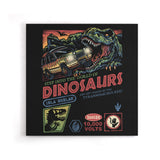 The World of Dinosaurs - Canvas Print