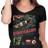 The World of Dinosaurs - Women's V-Neck