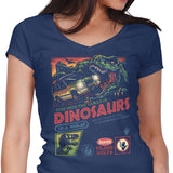 The World of Dinosaurs - Women's V-Neck