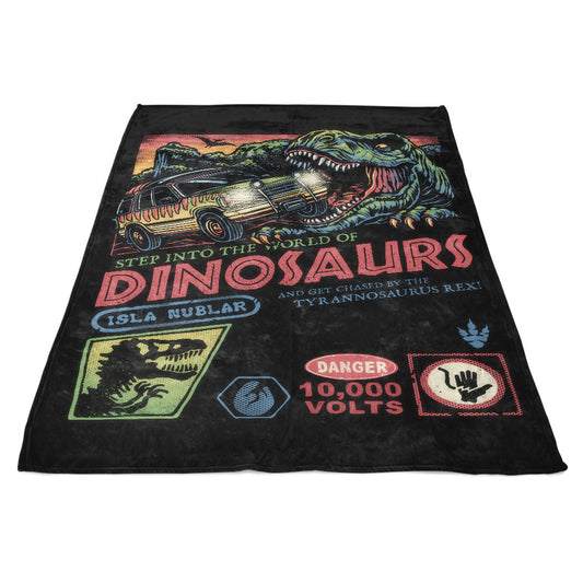 The World of Dinosaurs - Fleece Blanket