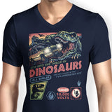 The World of Dinosaurs - Men's V-Neck