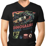 The World of Dinosaurs - Men's V-Neck