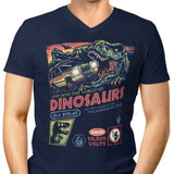 The World of Dinosaurs - Men's V-Neck
