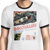 The World of Dinosaurs - Ringer T-Shirt