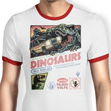 The World of Dinosaurs - Ringer T-Shirt