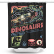 The World of Dinosaurs - Shower Curtain