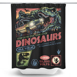 The World of Dinosaurs - Shower Curtain