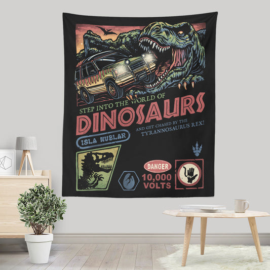 The World of Dinosaurs - Wall Tapestry