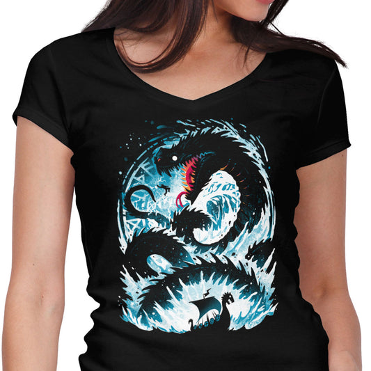 The World Serpent - Women's V-Neck