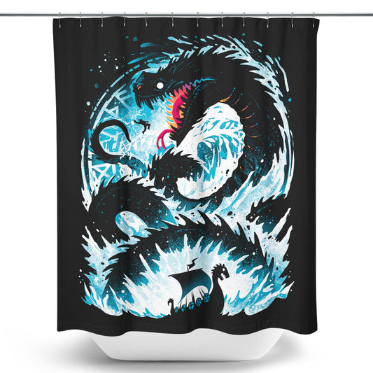 The World Serpent - Shower Curtain