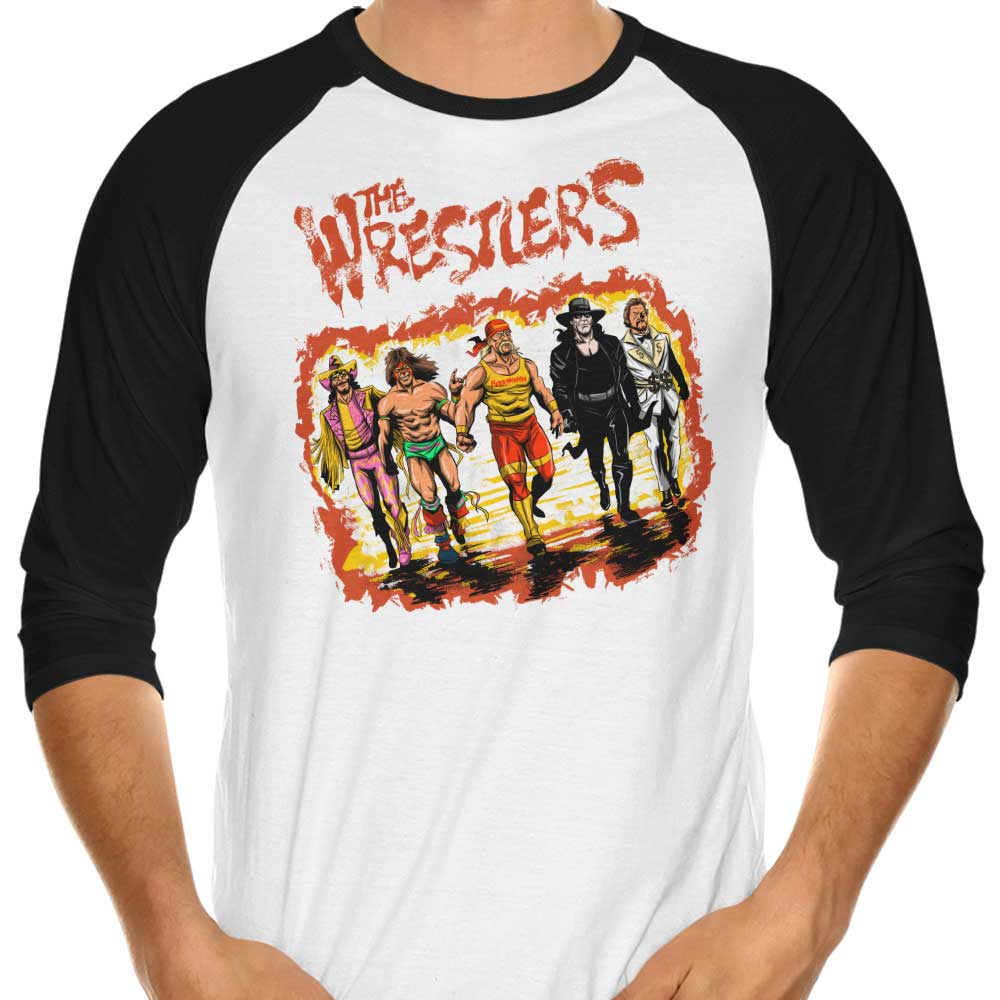 The Wrestlers - 3/4 Sleeve Raglan T-Shirt