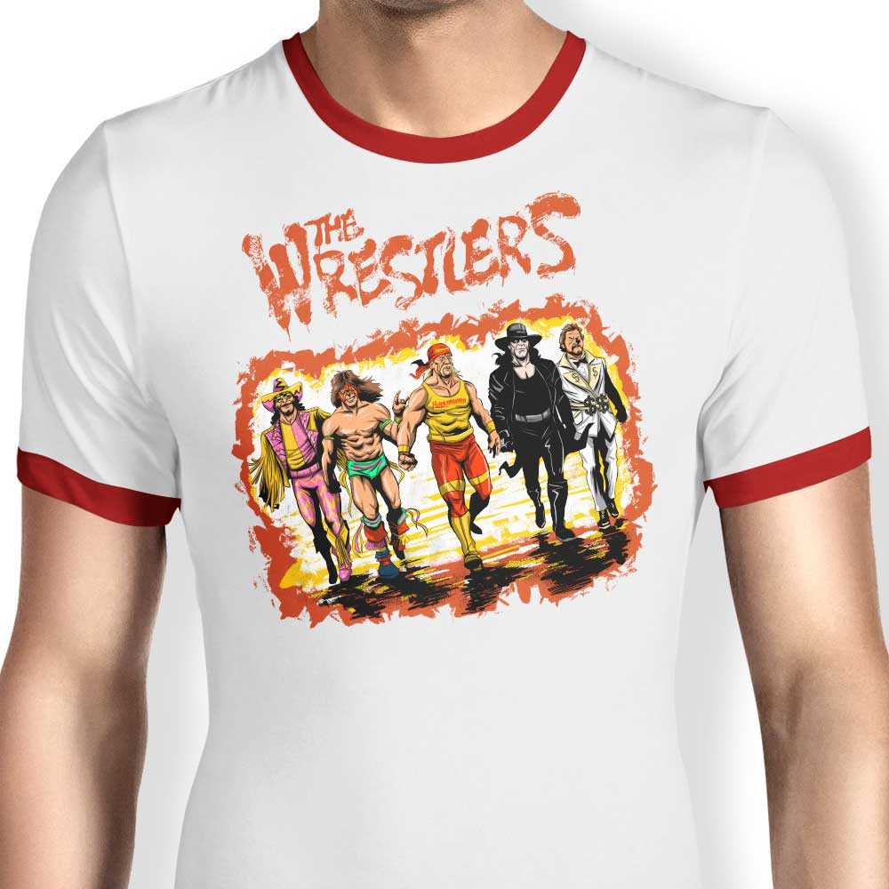 The Wrestlers - Ringer T-Shirt