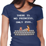 There is No Princess - Women's V-Neck