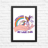 There it Goes - Posters & Prints