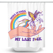 There it Goes - Shower Curtain