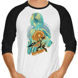 Thief Genome - 3/4 Sleeve Raglan T-Shirt
