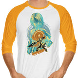 Thief Genome - 3/4 Sleeve Raglan T-Shirt