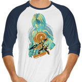 Thief Genome - 3/4 Sleeve Raglan T-Shirt