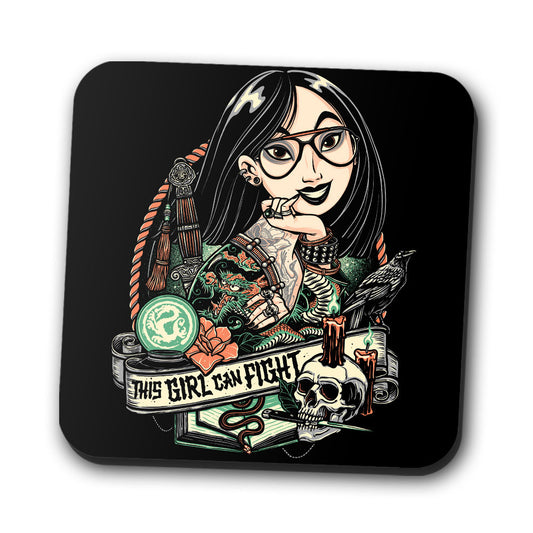 This Girl Can Fight - Coasters