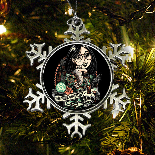This Girl Can Fight - Ornament