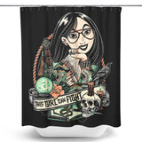 This Girl Can Fight - Shower Curtain