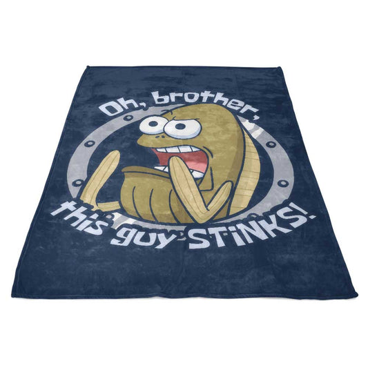 This Guy Stinks - Fleece Blanket