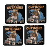 This is an Outrage - Coasters