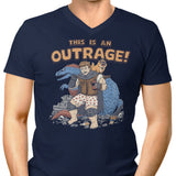 This is an Outrage - Men's V-Neck