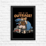 This is an Outrage - Posters & Prints