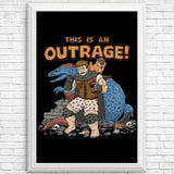 This is an Outrage - Posters & Prints