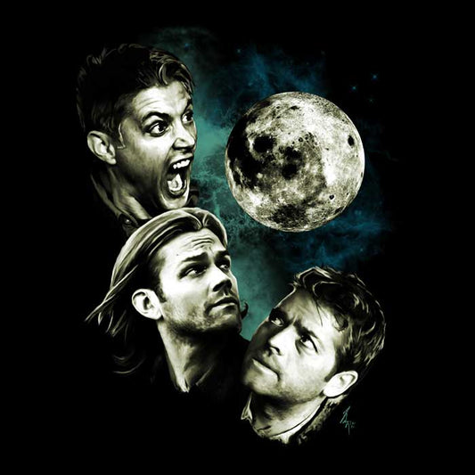 Three Super Moon - Women's V-Neck