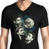 Three Super Moon - Men's V-Neck