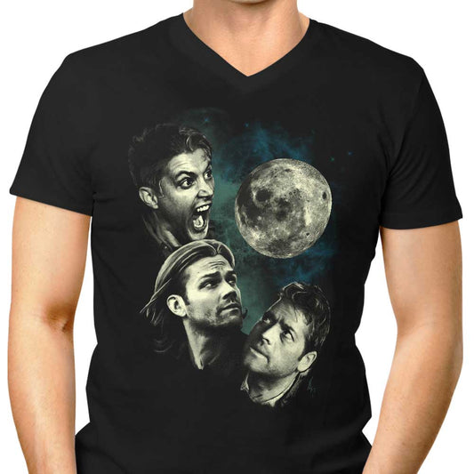 Three Super Moon - Men's V-Neck