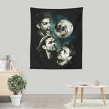 Three Super Moon - Wall Tapestry