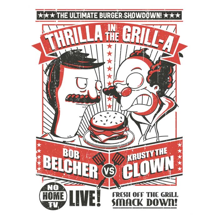Thrilla in the Grill-a - Mousepad
