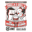 Thrilla in the Grill-a - Men's V-Neck