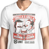 Thrilla in the Grill-a - Men's V-Neck