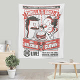 Thrilla in the Grill-a - Wall Tapestry