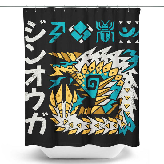 Thunder Incarnate - Shower Curtain