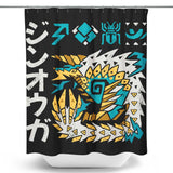 Thunder Incarnate - Shower Curtain