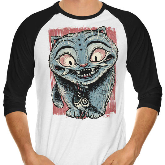 Tiger and Crow Duo - 3/4 Sleeve Raglan T-Shirt