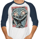 Tiger and Crow Duo - 3/4 Sleeve Raglan T-Shirt