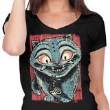 Tiger and Crow Duo - Women's V-Neck