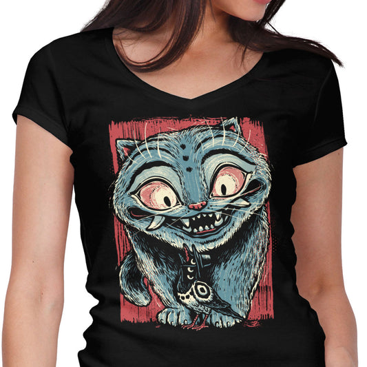 Tiger and Crow Duo - Women's V-Neck