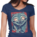 Tiger and Crow Duo - Women's V-Neck