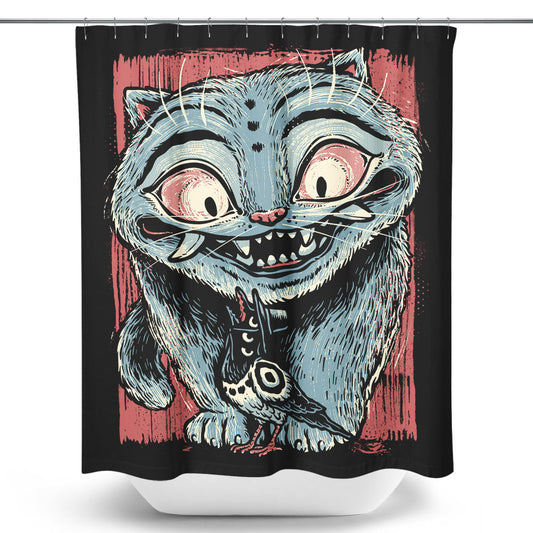 Tiger and Crow Duo - Shower Curtain