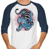 Tiger Companion - 3/4 Sleeve Raglan T-Shirt