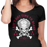Time to Bleed - Women's V-Neck